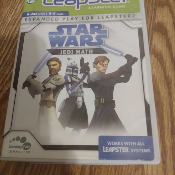 Leapster Star Wars Jedi math game cartridge - Picture 1 of 5